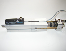 Demonstration setup: pneumatic cylinder